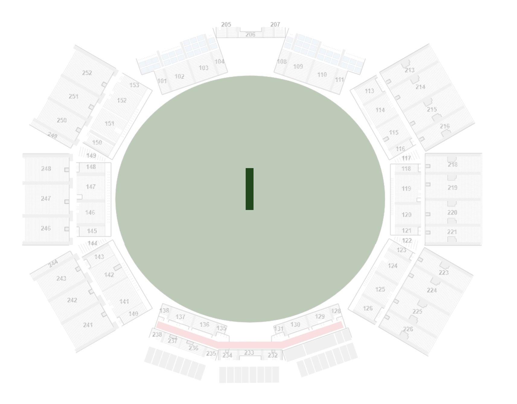 Nassau County International Cricket Stadium, New York, United States / Nassau County International Cricket Stadium, New York, United States Venue Seating Plan