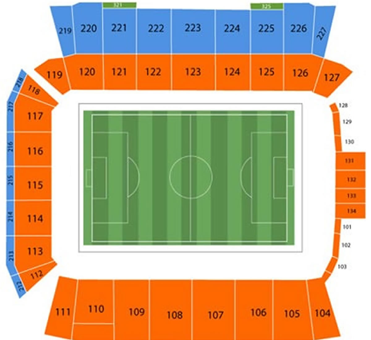 Toronto Stadium, Toronto, Canada / Toronto Stadium, Toronto, Canada Venue Seating Plan