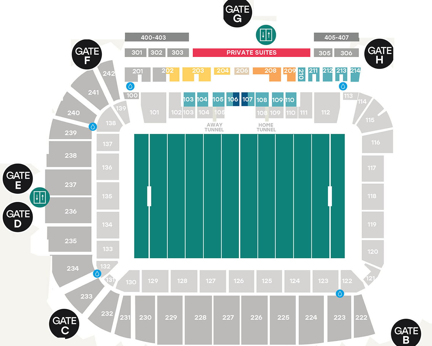  Queensland Country Bank Stadium, Townsville, United Kingdom /  Queensland Country Bank Stadium, Townsville, United Kingdom Venue Seating Plan