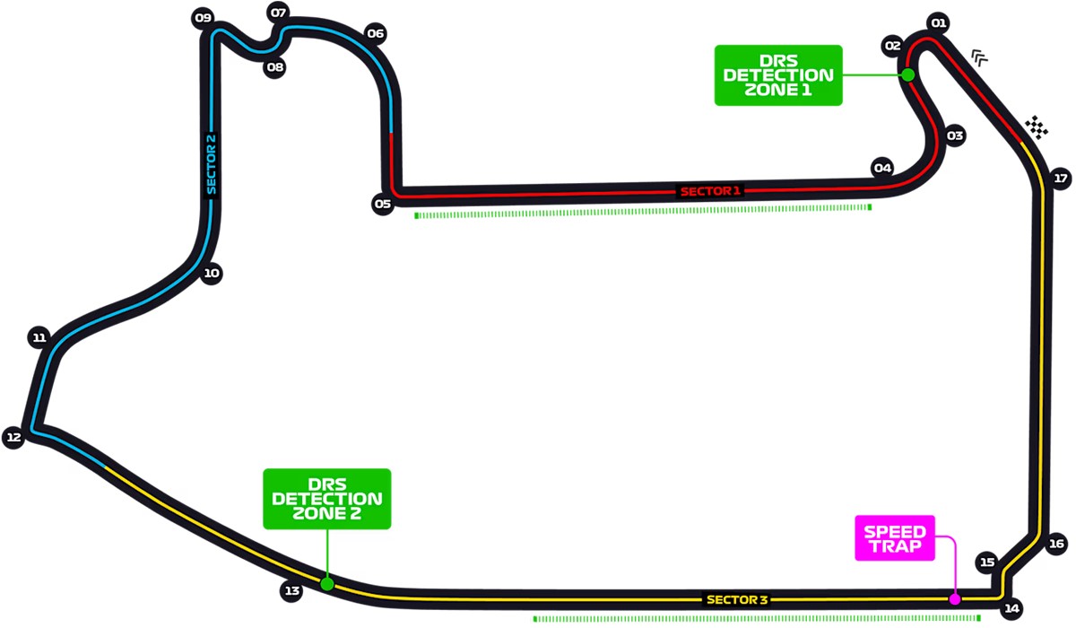 Las Vegas Street Circuit, Paradise , United States / Las Vegas Street Circuit, Paradise , United States Venue Seating Plan