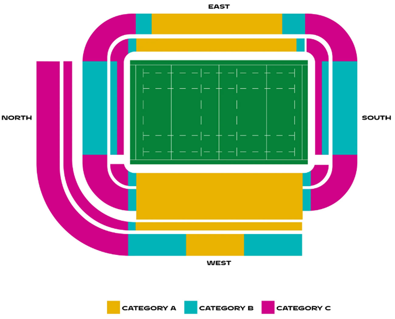 Stadium of Light, Sunderland, United Kingdom / Stadium of Light, Sunderland, United Kingdom Venue Seating Plan