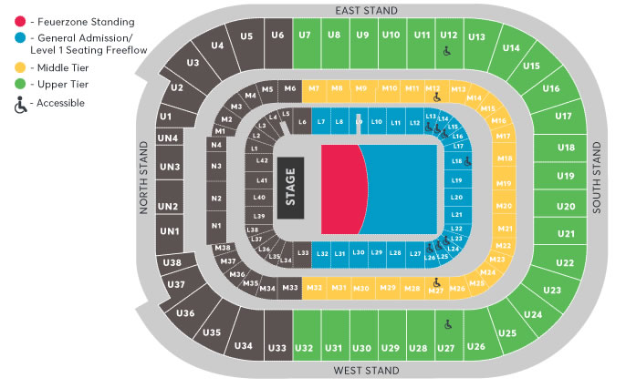 Principality Stadium, Cardiff, United Kingdom / Principality Stadium, Cardiff, United Kingdom Venue Seating Plan